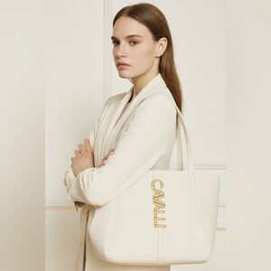 Roberto Cavalli Class Sandra Shopper tote bag